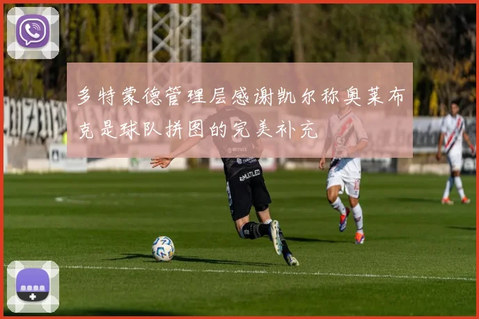 多特蒙德管理层感谢凯尔称奥莱布克是球队拼图的完美补充